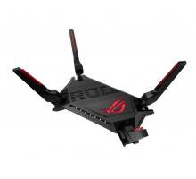 Роутер ASUS ROG GT-AX6000 // 802.11b/g/n/ac, ax, до 1148 + 4804Mbps, 2,4 + 5 gGz, 8 antenna, USB, GBT LAN; 90IG0780-MO3B00