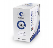  Cabeus UTP-4P-Cat.5e-SOLID-LSZH-LIGHT Кабель витая пара UTP (U/UTP), категория 5e, 4 пары 0,47мм (24 AWG), одножильный, LSZH, нг(А)-HF, (305 м)