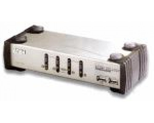 Переключатель электронный ATEN 4-Port PS/2-USB VGA/Audio KVMP™ Switch купить QBS.ru