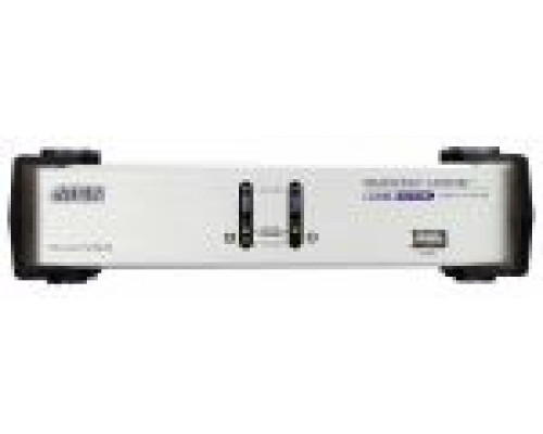 Переключатель электронный ATEN 2-Port USB VGA Dual Display/Audio KVMP™ Switch купить QBS.ru