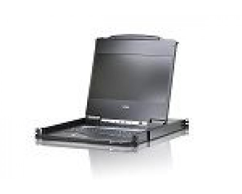 Квм консоль ATEN 17.3 Single Rail LCD Console (USB, HDMI / DVI / VGA, 1920x1080) купить QBS.ru