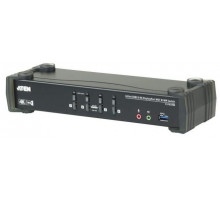 Квм переключатель ATEN 4P USB 3 4K DisplayPort MST KVMP Switch