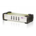 Переключатель электронный ATEN 4-Port PS/2-USB VGA KVM Switch купить QBS.ru