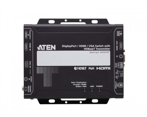 Коммутатор ATEN DisplayPort / HDMI / VGA Switch with HDBaseT Transmitter купить QBS.ru