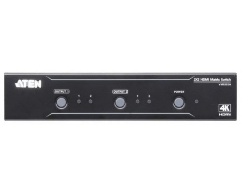 Матричный коммутатор ATEN 2x2 4K HDMI Matrix Switch купить QBS.ru