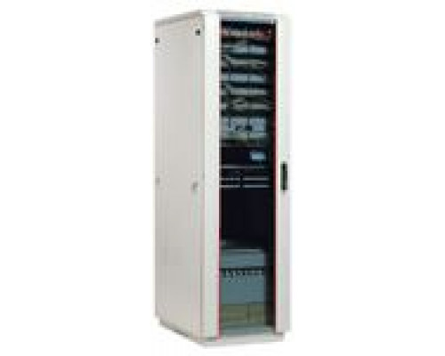 Шкаф телекоммуникационный напольный 38U (600x800) дверь стекло купить QBS.ru