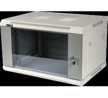  Шкаф настенный серии Pro, 9U 600x800, стеклянная дверь