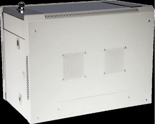 Шкаф настенный серии Pro, 9U 600x800, стеклянная дверь купить QBS.ru