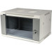 Шкаф настенный серии Pro, 12U 600x450, стеклянная дверь купить QBS.ru