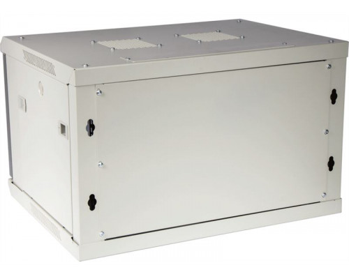 Шкаф настенный серии Pro, 12U 600x450, стеклянная дверь купить QBS.ru