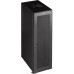 Шкаф 19 Business, 42U 800x800, черный, передняя дверь стекло, задняя дверь распашная металл купить QBS.ru