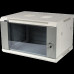 Шкаф настенный серии Pro, 6U 600x450, стеклянная дверь купить QBS.ru
