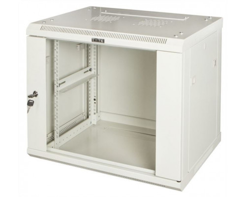 Шкаф настенный серии Pro, 6U 600x800, стеклянная дверь купить QBS.ru