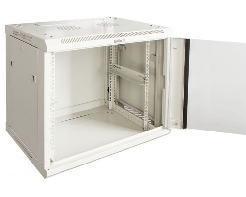 Шкаф настенный серии Pro, 4U 600x450, стеклянная дверь купить QBS.ru