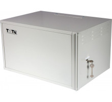  Шкаф антивандальный пенального типа, 6U 560x400 мм, серый