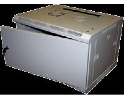 Шкаф настенный 2, 12U 600x450,  дверь металл купить QBS.ru