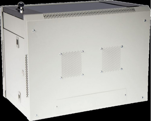 Шкаф настенный серии Pro, 15U 600x600, стеклянная дверь купить QBS.ru