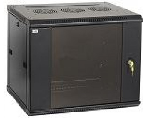 ITK Шкаф LINEA W 6U 600x600 мм дверь стекло, RAL7035 купить QBS.ru