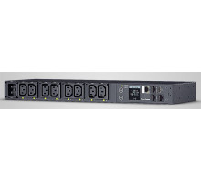 Панель питания распределительная CyberPower PDU PDU81005 Switched Metered-by-Outlet, 1U type, 16Amp, plug IEC 320 C20, (8) IEC 320 C13 -EOL