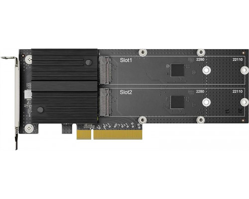 Адаптер Synology M.2 SSD-NVME adapter,PCIe 3.0x8, M.2 22110/2080 купить QBS.ru