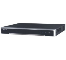  Hikvision DS-7616NI-I2 16-ти канальный IP-видеорегистратор Видеовход: 16 каналов; аудиовход: двустороннее аудио 1 канал RCA; видеовыход: 1 VGA до 1080Р, 1 HDMI до 4К; аудиовыход: 1 канал RCA.Входящ