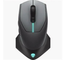 Мышь Dell Mouse AW610M Alienware; Gaming; Wired/Wireless; USB; Optical; 16000 dpi; 7 butt; Dark side of the moon