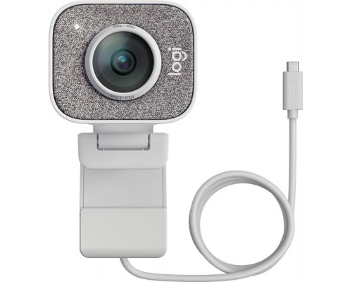 Веб-камера Logitech Webcam StreamCam, 1920x1080, White, [960-001297] купить QBS.ru