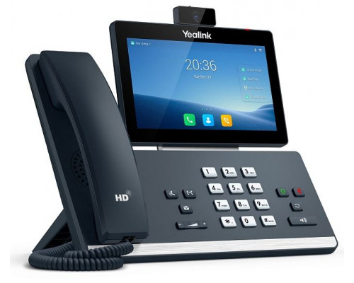 YEALINK SIP-T58W with camera, видеотерминал, Android, WiFi, Bluetooth, GigE, CAM50, без БП, шт купить QBS.ru
