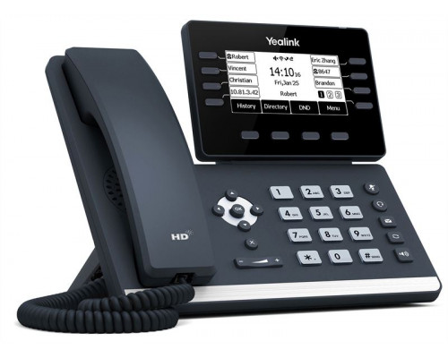 Ip телефон YEALINK SIP-T53, 12 аккаунтов, USB, GigE, без БП, шт купить QBS.ru