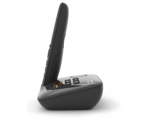 Беспроводной телефон GIGASET AS690 AM DUO black купить QBS.ru