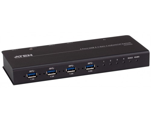 Usb коммутатор ATEN 4 x 4 USB 3.2 Gen 1 Industrial Hub Switch купить QBS.ru