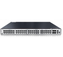 Коммутатор Huawei S5731-S48T4X (48*10/100/1000BASE-T ports,4*10GE SFP+ ports,without power module) + Basic Software + 150W AC Power module