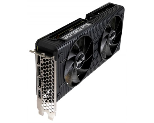 Видеокарта PALIT NE63060019K9-190AD RTX3060 DUAL 12G GDDR6 1320/15000 192bit 3-DP HDMI купить QBS.ru