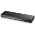 Коммутатор Zyxel GS1100-24, 24xGE, 2xSFP, rack 19, бесшумный купить QBS.ru