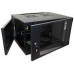 Шкаф настенный Next, 12U 550x450, стеклянная дверь, черный купить QBS.ru