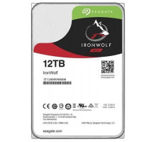 Жесткий диск HDD SATA Seagate 12000Gb (12Tb), ST12000VN0008, IronWolf, 7200 rpm, 256Mb buffer, 1 year