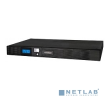 ИБП CyberPower PR1000ELCDRT1U ИБП {Line-Interactive, 1000VA/670W USB/RS-232/EPO/SNMPslot (6 IEC С13)}