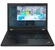 Ноутбук Lenovo ThinkPad P17 Gen 1 20SN002WRT i7-10750H/32GB/512GB SSD/Quadro T2000 4GB/17.3" UHD/WiFi/BT/FPR/Cam/Win10Pro/black