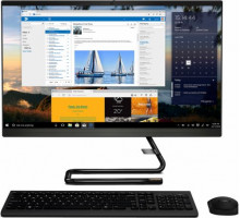 Моноблок 23.8'' Lenovo IdeaCentre AIO A340-24IGM F0E7003TRK J5040/8GB/512GB SSD/FullHD/DVDrw/Intel UHD Graphics 605/BT/WiFi/DOS + Клавиатура, мышь USB