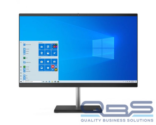 Моноблок 23.8 Lenovo V50a-24IMB 11FK003DRU i5-10400T/8GB/1TB/AMD R625 2GB/WiFi/BT/DVD-RW/USB KB Mouse/Win10Home купить QBS.ru