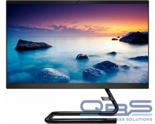 Моноблок 23.8 Lenovo IdeaCentre A340-24IGM F0E70053RK J4025/4GB/256GB SSD/UHD graphics 600/DVDRW/1920x1080/CR/GbitEth/WiFi/BT/90W/USB kbd/USB mouse/ купить QBS.ru