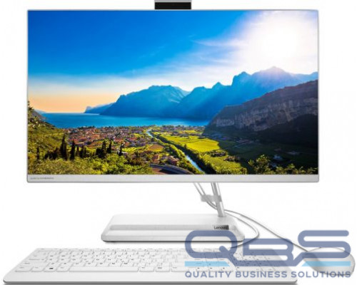 Моноблок 27 Lenovo IdeaCentre 3 27ALC6 F0FY001WRK Ryzen 7 5700U/16GB/512GB SSD/Radeon Graphics/FHD/DVDRW/GbitEth/WiFi/BT/клавиатура/мышь/Cam/noOS/бе купить QBS.ru