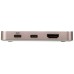 Dock станция ATEN USB-C 4K Ultra Mini Dock with Power Pass-through купить QBS.ru