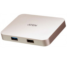 Dock станция ATEN USB-C 4K Ultra Mini Dock with Power Pass-through