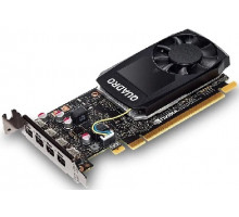 Видеокарта Dell Quadro P1000 490-BDXO PCI-E, 4GB, 128bit, DDR5/mDPx4 oem low profile