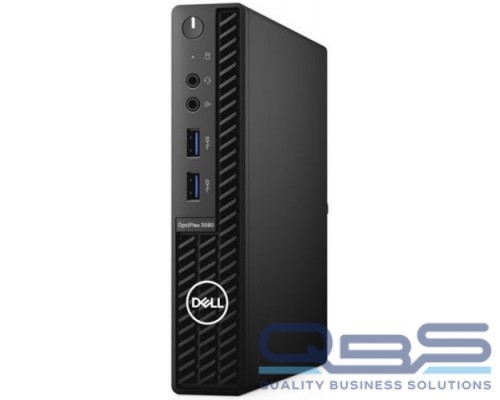 Компьютер Dell Optiplex 3090 Micro i3-10105T/8GB/256GB SSD/UHD graphics 630/Win10Pro/black купить QBS.ru