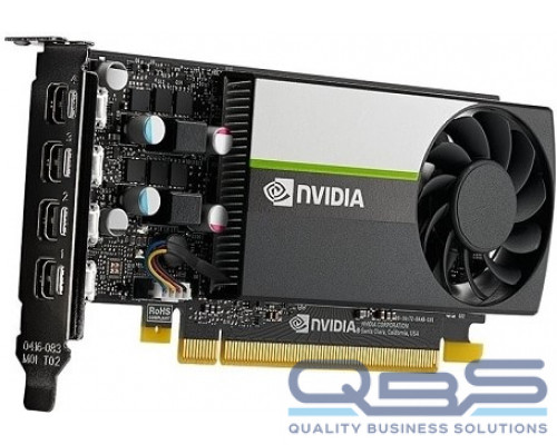 Видеокарта PCI-E Dell T1000 490-BGXY 4GB, 4*mDP (low profile) купить QBS.ru