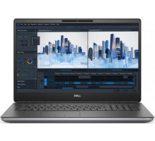 Ноутбук Dell Precision 7760 i9-11950H/32GB/1TB SSD/RTX A4000 8GB/17.3" UHD IPS/FPR/WiFi/BT/cam/Win10Pro/grey