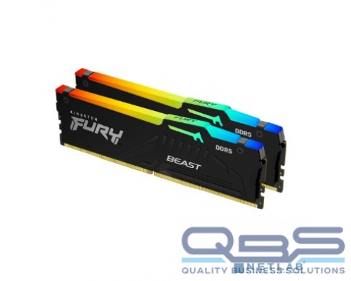 Модуль памяти Kingston DDR5 16GB Kit (2x8Gb) 5200 MT/s CL36 KF552C36BBEAK2-16 купить QBS.ru