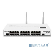 Сетевое оборудование MikroTik CRS125-24G-1S-2HnD-IN Коммутатор 24x10/100/1000 Mbit/s Gigabit Ethernet with Auto-MDI/X, 1xSFP
